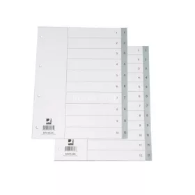 Regiszter A/4 1-31 szürke PP KF01830