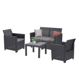   Claire VI 4 személyes kerti bútor garnitúra orlando asztallal