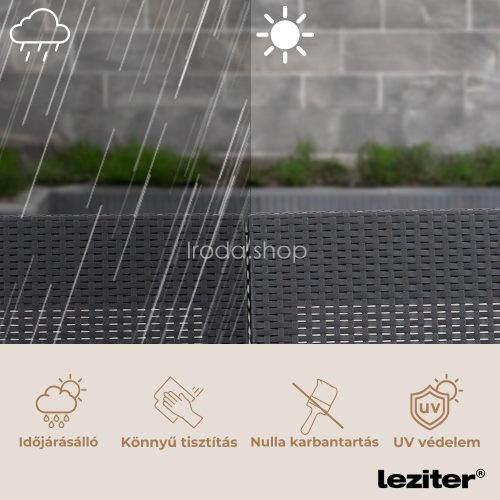 Claire VI 6 személyes kerti bútor garnitúra orlando asztallal