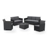 Claire 7 személyes kerti bútor garnitúra