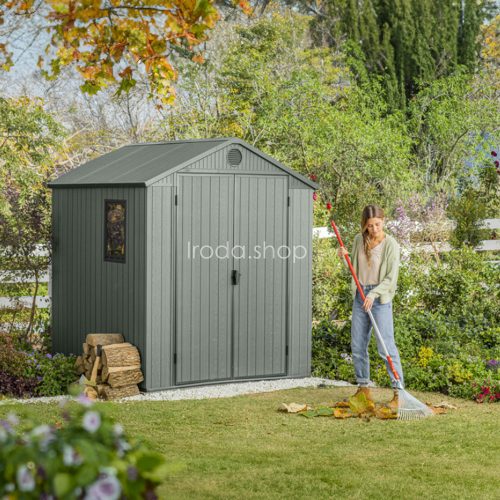 Darwin 6x6 műanyag kerti ház zöld