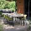 Porto 160 műanyag kerti asztal