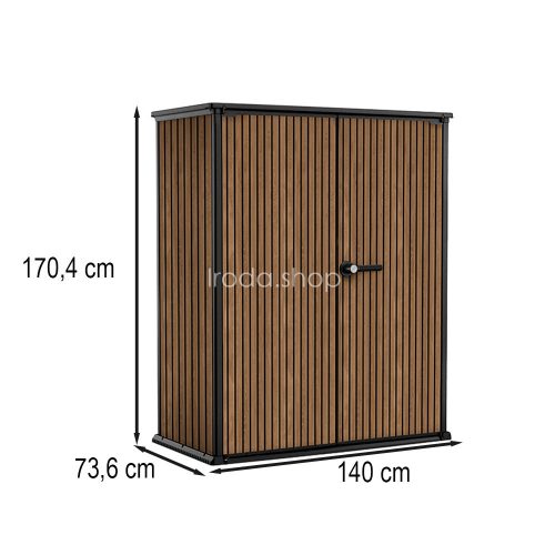 Signature műanyag kerti tároló 1400 L