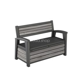 Decocoat műanyag kerti pad/tároló 227 L