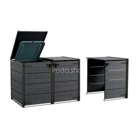   Hide away kültéri szemetes tároló - kiegészító elem 240 L