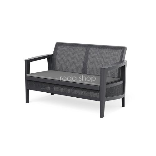 Atlas linea műanyag kertibútor szett párnával