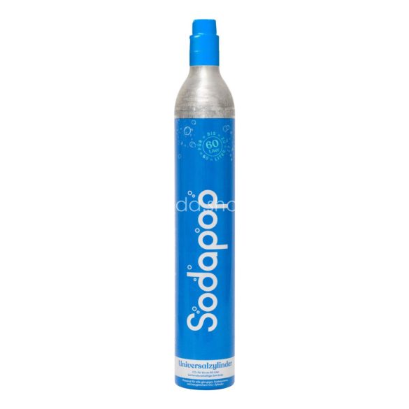 Sodapop univerzális patron szódakészítő géphez, CO2 patron, 425g, 60-80 liter szóda elkészítéséhez