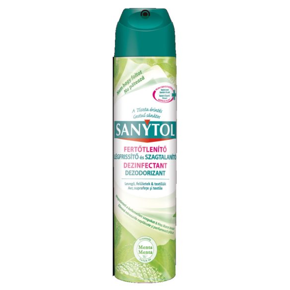 Sanytol Fertőtlenítő Légfrissítő Menta  300 ml