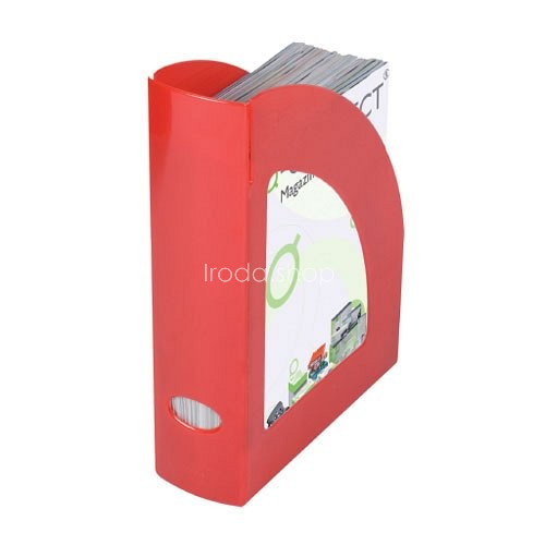 Iratpapucs műanyag Q-Connect piros