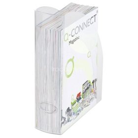 Iratpapucs műanyag Q-Connect átlátszó