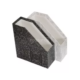 Iratpapucs karton Q-Connect fekete