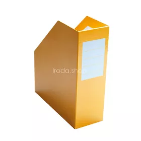 Iratpapucs karton Q-Connect citromsárga