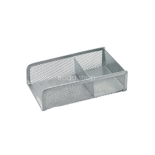 Jegyzettömb tartó+kapocstartó fémhálós