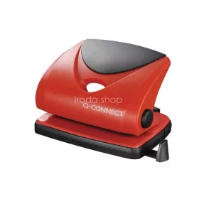 Lyukasztó Q-Connect Medium duty 816P/820P/9104 piros