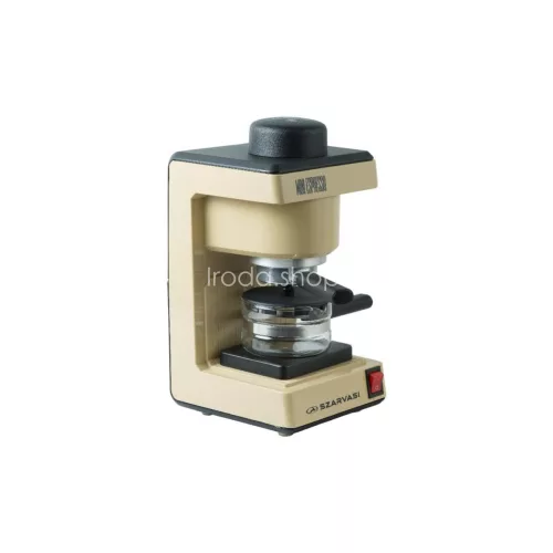 Szarvasi MINI ESPRESSO (SZV-612/3) kávéfőző, 800 W, drapp színű, őrölt kávé főzésére, 3,04 bar nyomás, max. 6 személy részére