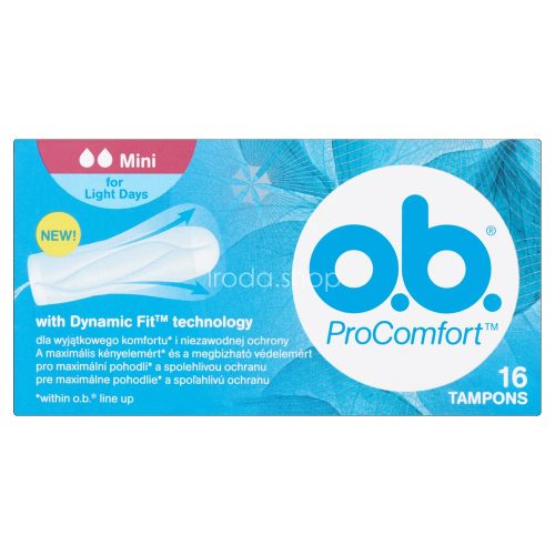 o.b. tampon 16 db ProComfort MINI (6 db/#)