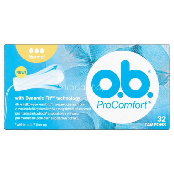 o.b. tampon 32 db ProComfort Normal (12 db/#)