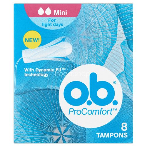 o.b. tampon 8 db ProComfort MINI (24 db/#)