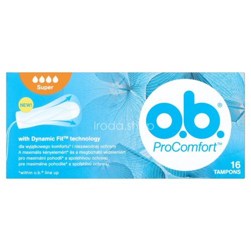 o.b. tampon 16 db ProComfort Super (6 db/#)