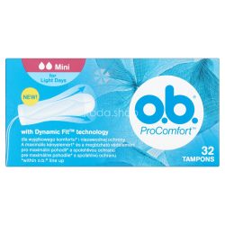 o.b. tampon 32 db ProComfort Mini (6 db/#)
