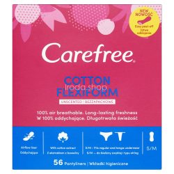 Carefree tisztasági betét 56 db Cotton Flexiform