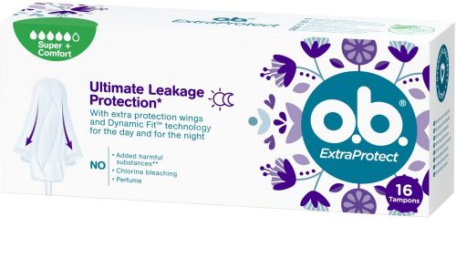 o.b. tampon 16 db Extra Protect Super PLUS