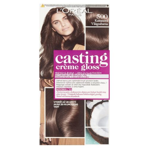 L'ORÉAL Casting Créme Gloss Hajfesték 500 Világosbarna