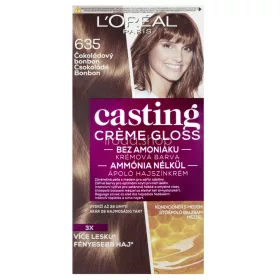  L'ORÉAL Casting Créme Gloss Hajfesték 635 Csokoládé Bonbon