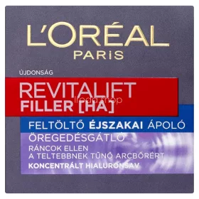   L'ORÉAL Revitalift Filler Ránctalanító Éjszakai Krém 50 ml