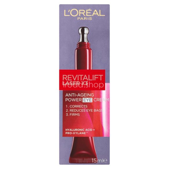 L'ORÉAL Revitalift Laser x3 Szemkörnyék Ápoló 15 ml