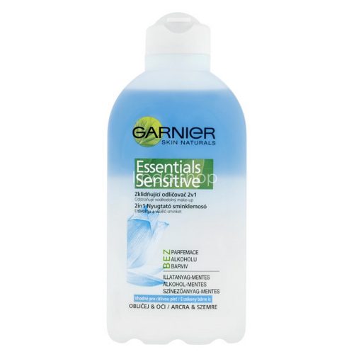 GARNIER Skin Naturals Essential Sensitive 2in1 2 Fázisú Lemosó 200 ml