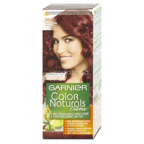 GARNIER Color Naturals Hajfesték 6.60 Tüzes Vörös