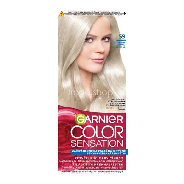 GARNIER Color Sensation Hajfesték S9 Ezüstszőke