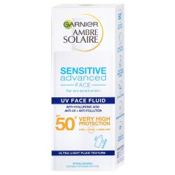   AMBRE SOLAIRE SPF50+ Hyaluronsavas fényvédő arckrém 40 ml