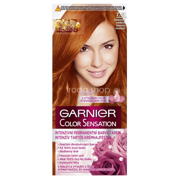 GARNIER Color Sensation Hajfesték 7.40 Amber Light