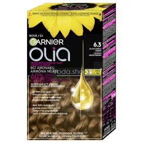 GARNIER Olia Tartós Hajfesték 6.3 Gold Light Brown
