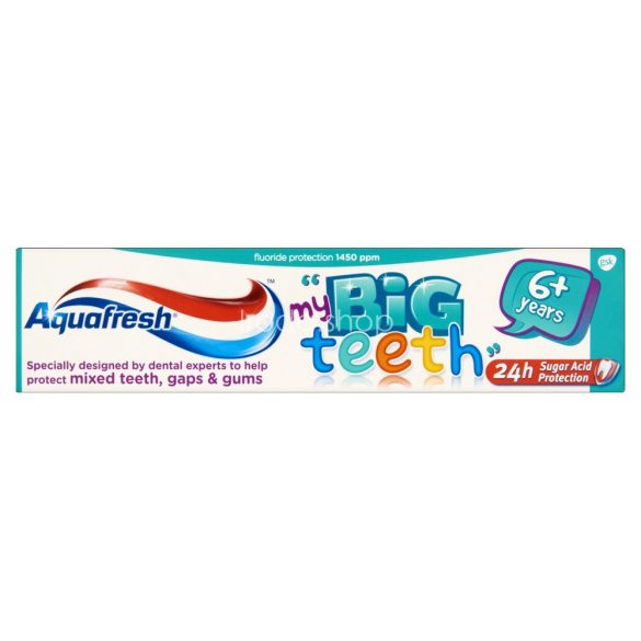 Aquafresh gyermek fogkrém 50 ml Big Teeth