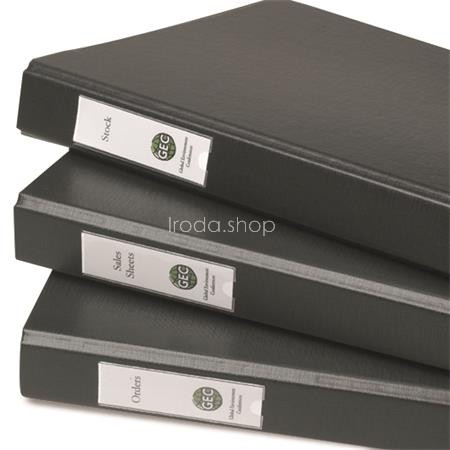 Címketartó zseb, 25x75 mm, öntapadó, DJOIS