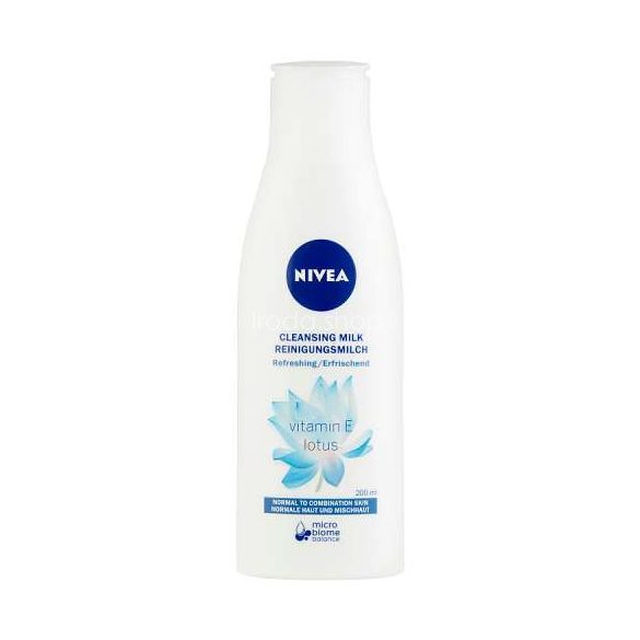 NIVEA arctisztító tej 200 ml Normál/Vegyes Bőrre frissítő