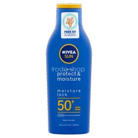 NIVEA SUN FF50 Protect & Moisture Naptej 200 ml