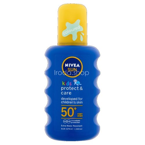 NIVEA SUN FF50+ Kids Hidratáló Gyermek Napozó Spray 200 ml