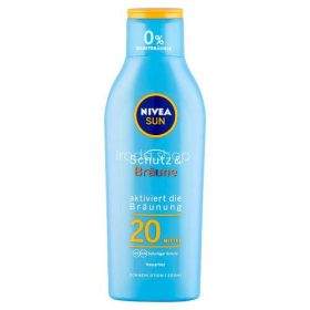   NIVEA SUN FF20 Protect & Bronze Barnulást Támogató Naptej 200 ml