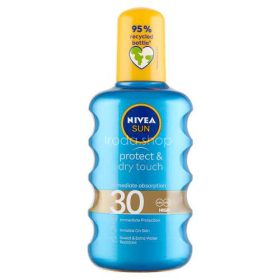 NIVEA SUN FF30 Protect & Dry Touch Napozó Spray 200 ml