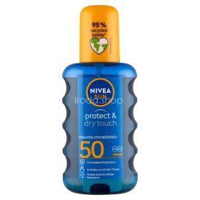 NIVEA SUN FF50 Protect & Dry Touch Napozó Spray 200 ml