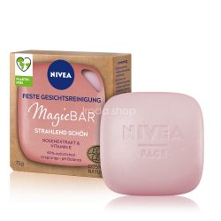 NIVEA Magic Bar Radiance Szilárd Arctisztító szappan 75 g