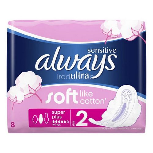 Always egészségügyi betét Ultra Sensitive Super Plus 8 db