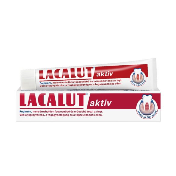 Lacalut fogkrém 75 ml Aktiv