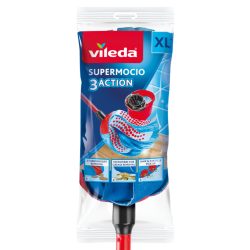 VILEDA 3Action XL Gyorsfelmosó utántöltő (kék)
