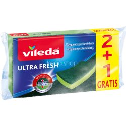 VILEDA Ultra Fresh szivacs 2+1 db