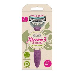 Wilkinson Xtreme3 EcoGreen Beauty borotva 4 db